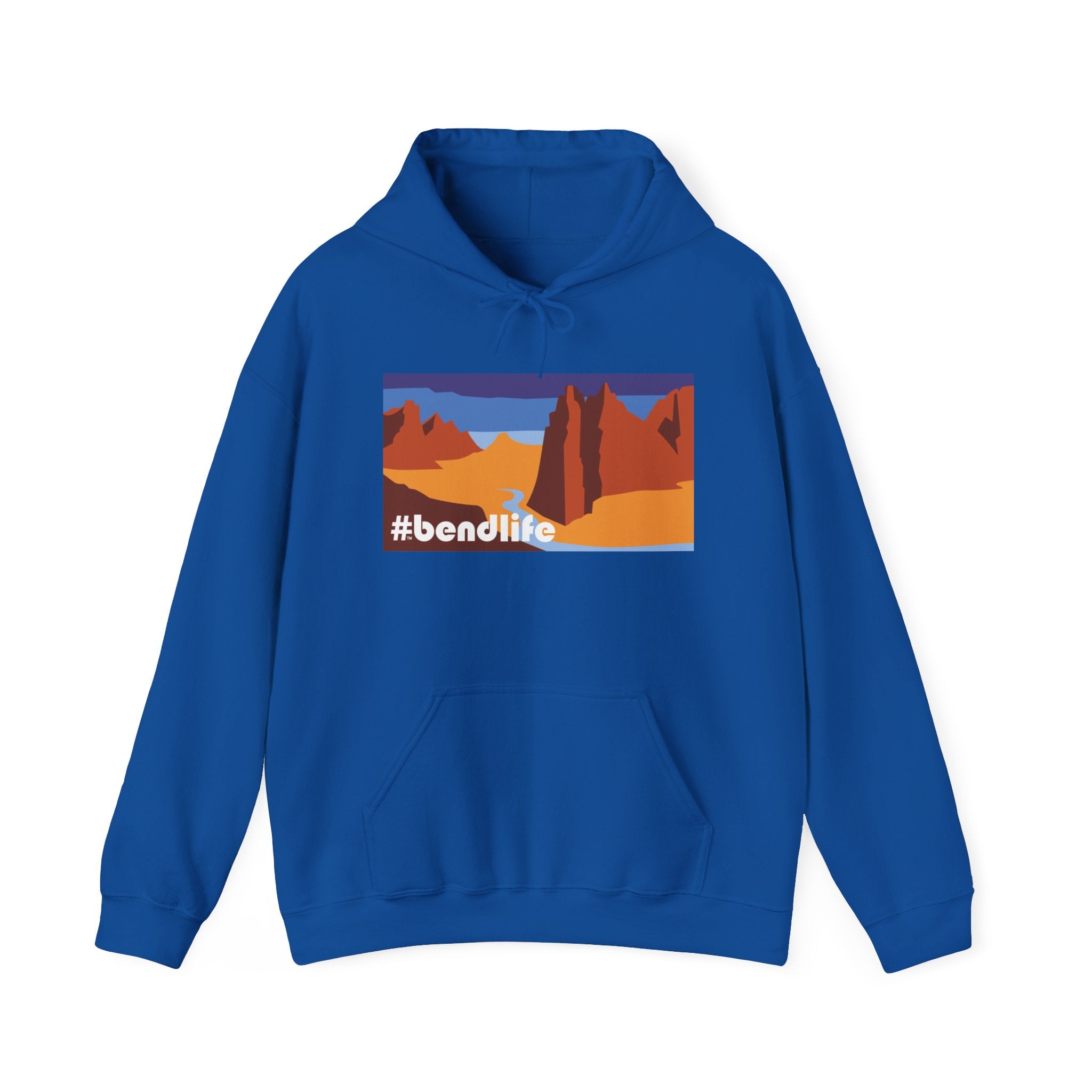 Bend Oregon #bendlife Smith Rock Hoodie - Cascade Collection Bend Oregon Hoodie