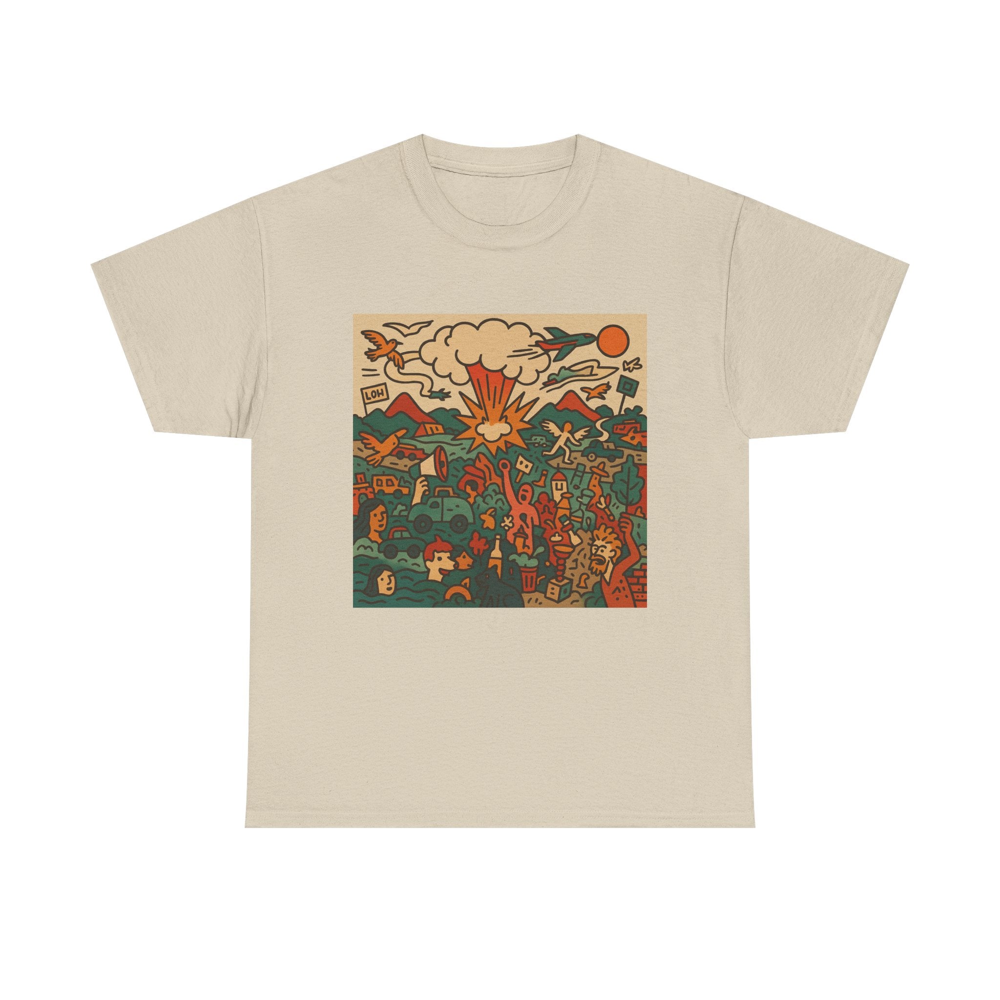 Green Day Inspired Tee | Retro Dookie t-shirt vinyl album rock cover