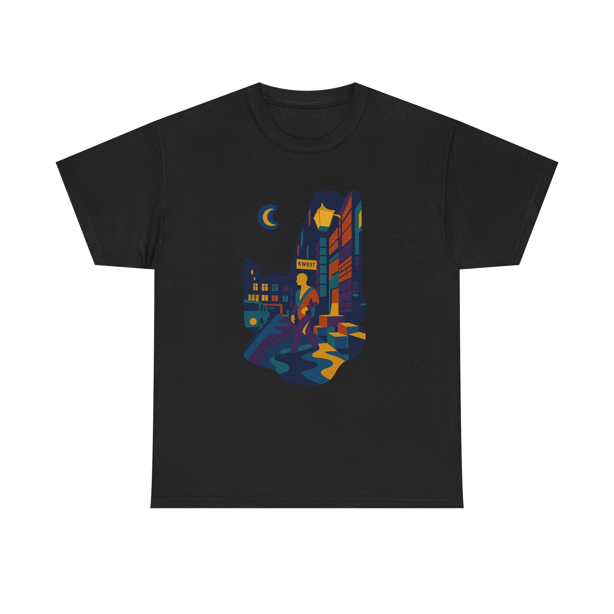 Ziggy Stardust Inspired Tee | Moonlight bowie ziggy retro album cover rock t-shirt