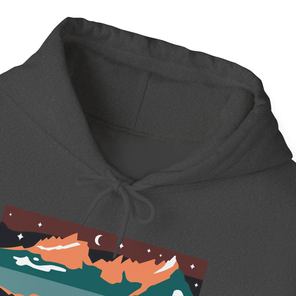 Bend Oregon #bendlife Broken Top Mountain Hoodie - Cascade Collection Bend Oregon Hoodie