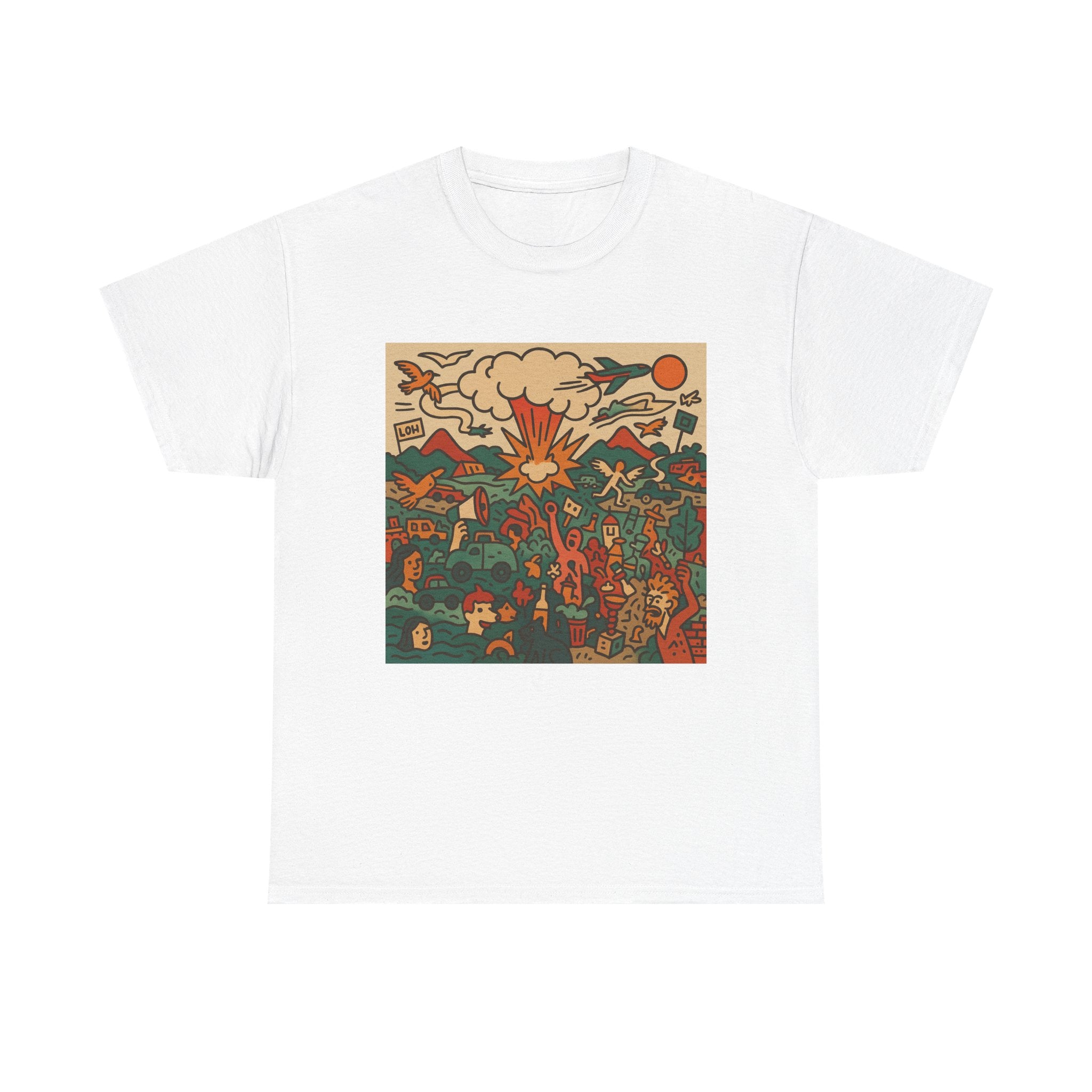 Green Day Inspired Tee | Retro Dookie t-shirt vinyl album rock cover