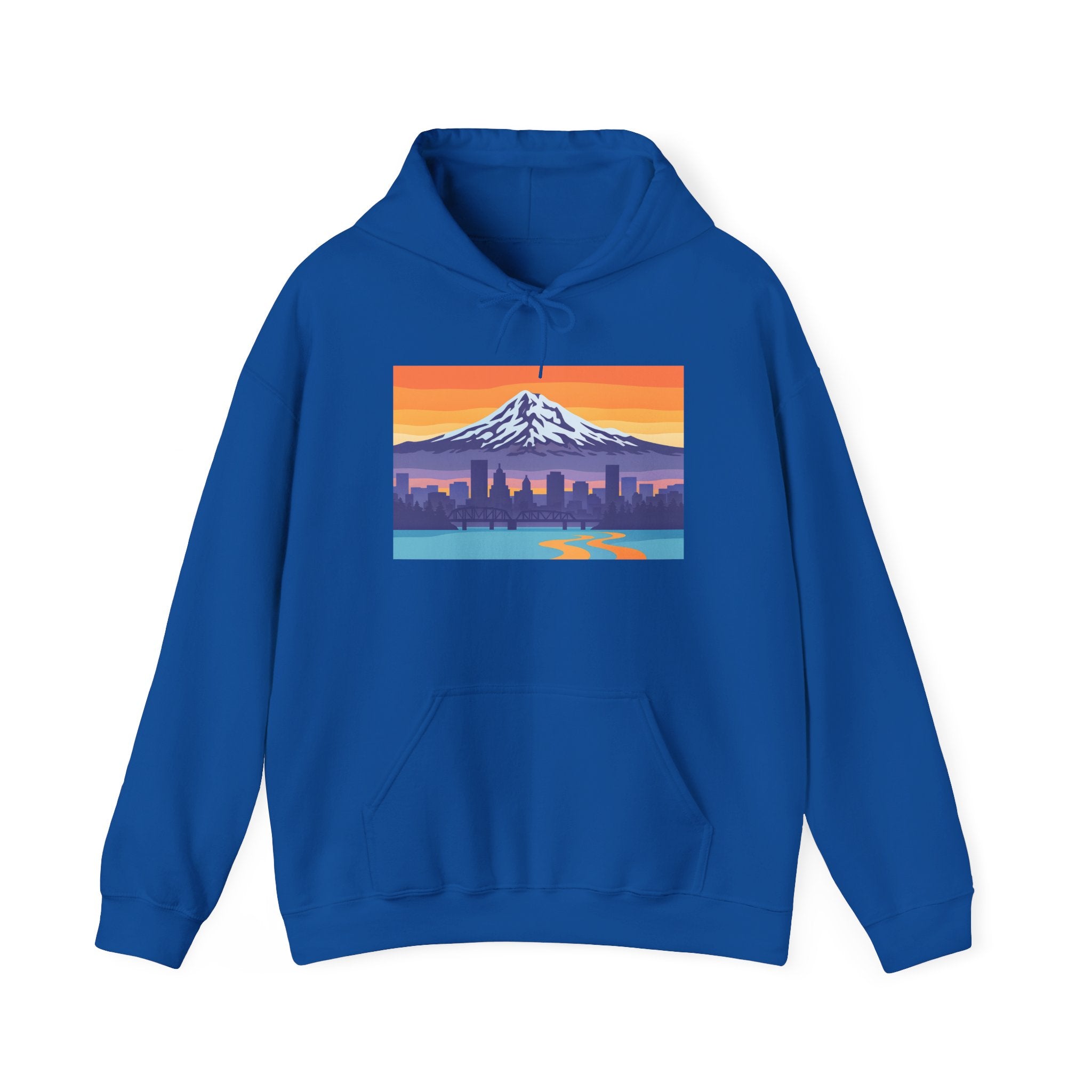 Portland Oregon City Mt Hood #bendlife Hoodie - Cascade Collection Portland Oregon Hoodie