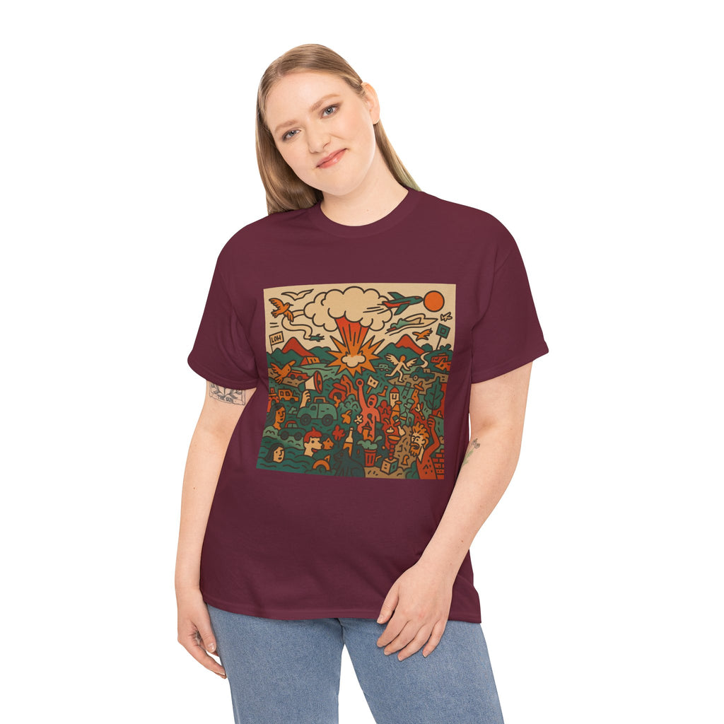 Green Day Inspired Tee | Retro Dookie t-shirt vinyl album rock cover