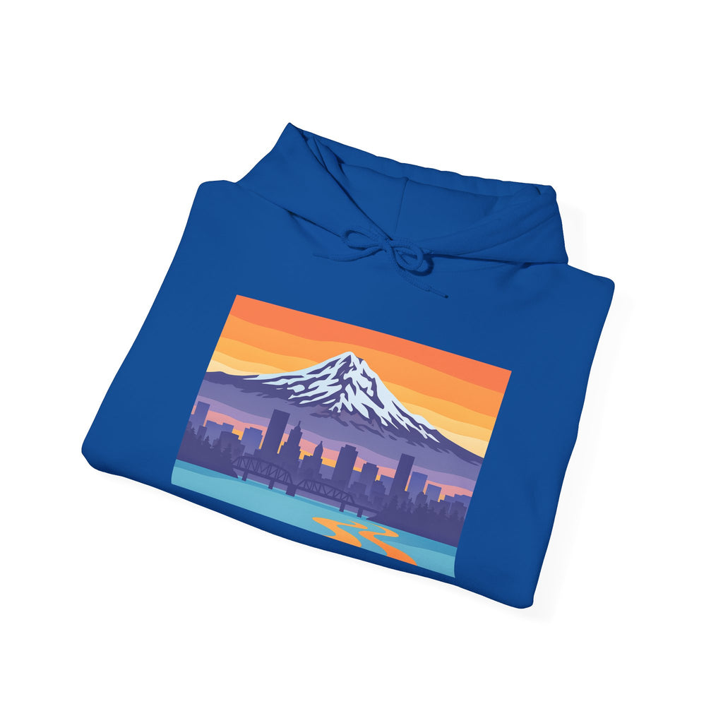 Portland Oregon City Mt Hood #bendlife Hoodie - Cascade Collection Portland Oregon Hoodie