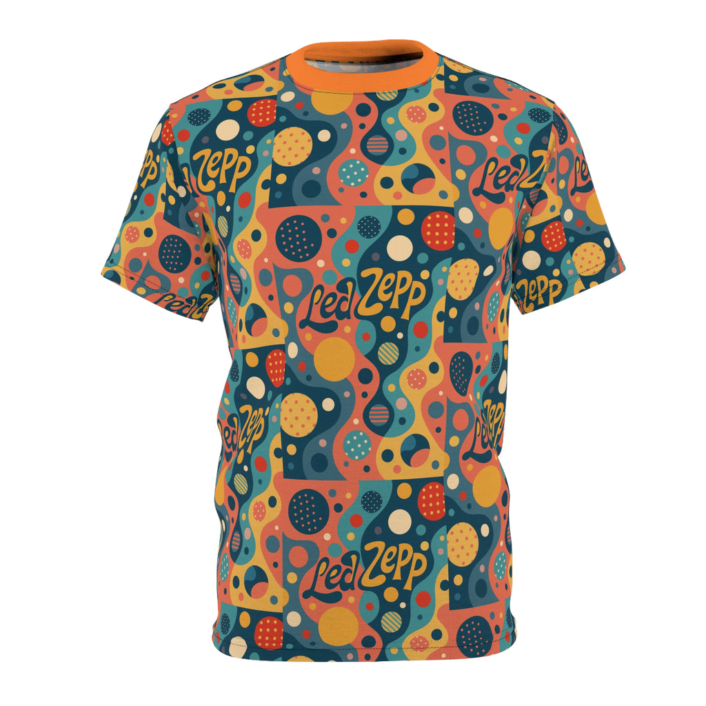 Led Zepp psychedelic pattern Tee | All-over print shirt