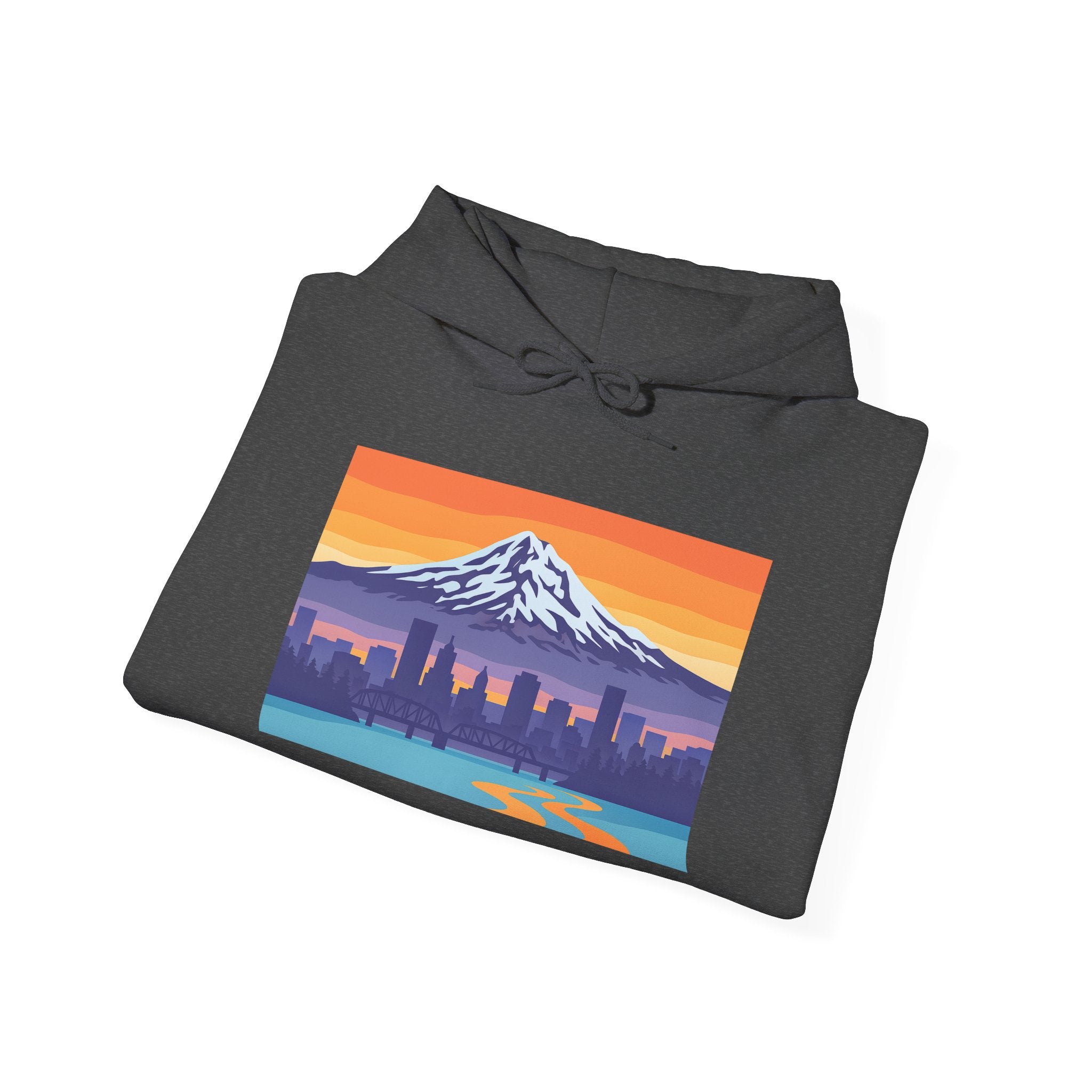 Portland Oregon City Mt Hood #bendlife Hoodie - Cascade Collection Portland Oregon Hoodie