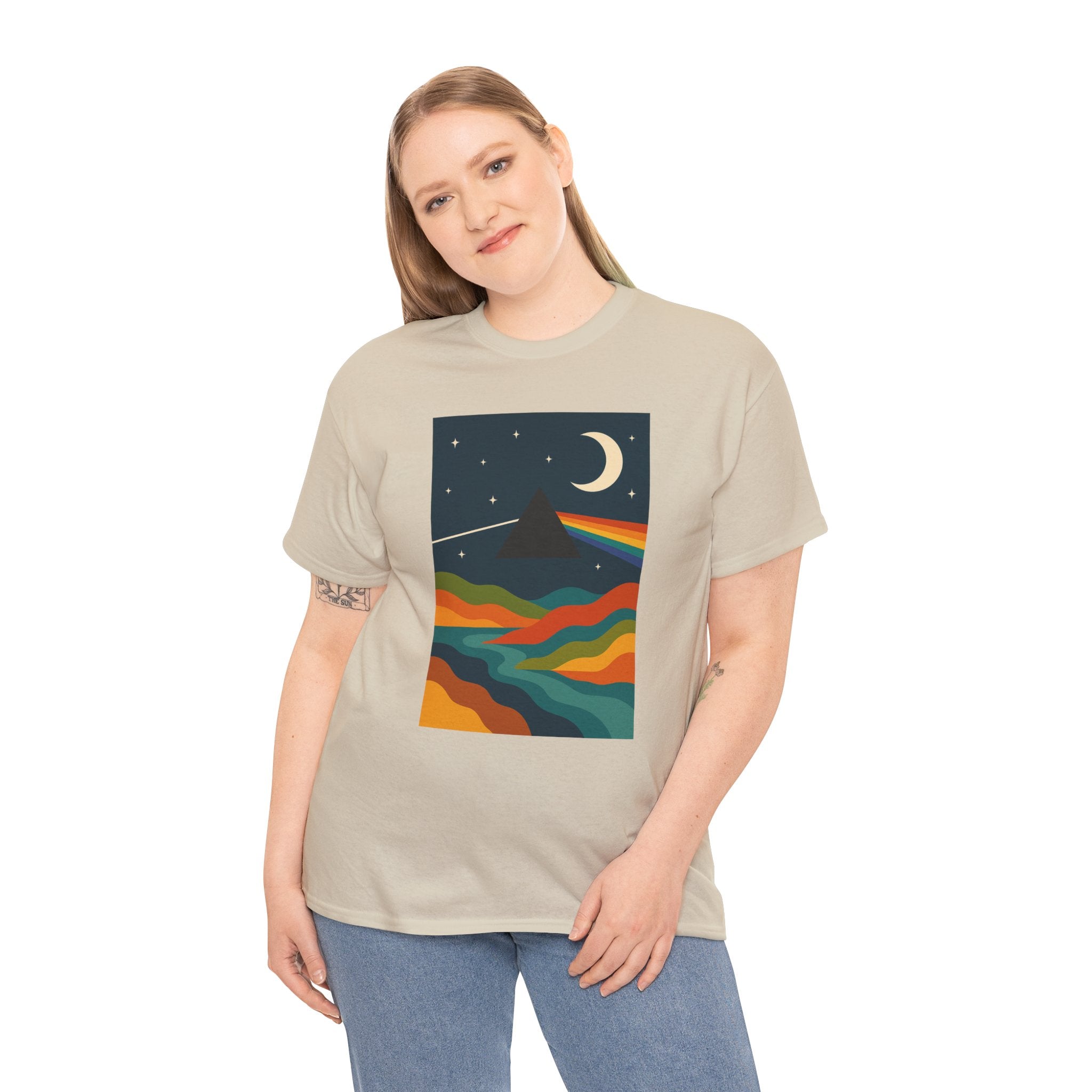 Dark Side of the moon inspired T-Shirt | Pink Floyd Band Tshirt