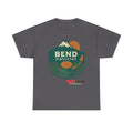 Bend Oregon Vinyl Stop T-Shirt | Mountain Record Player Tee Record Store