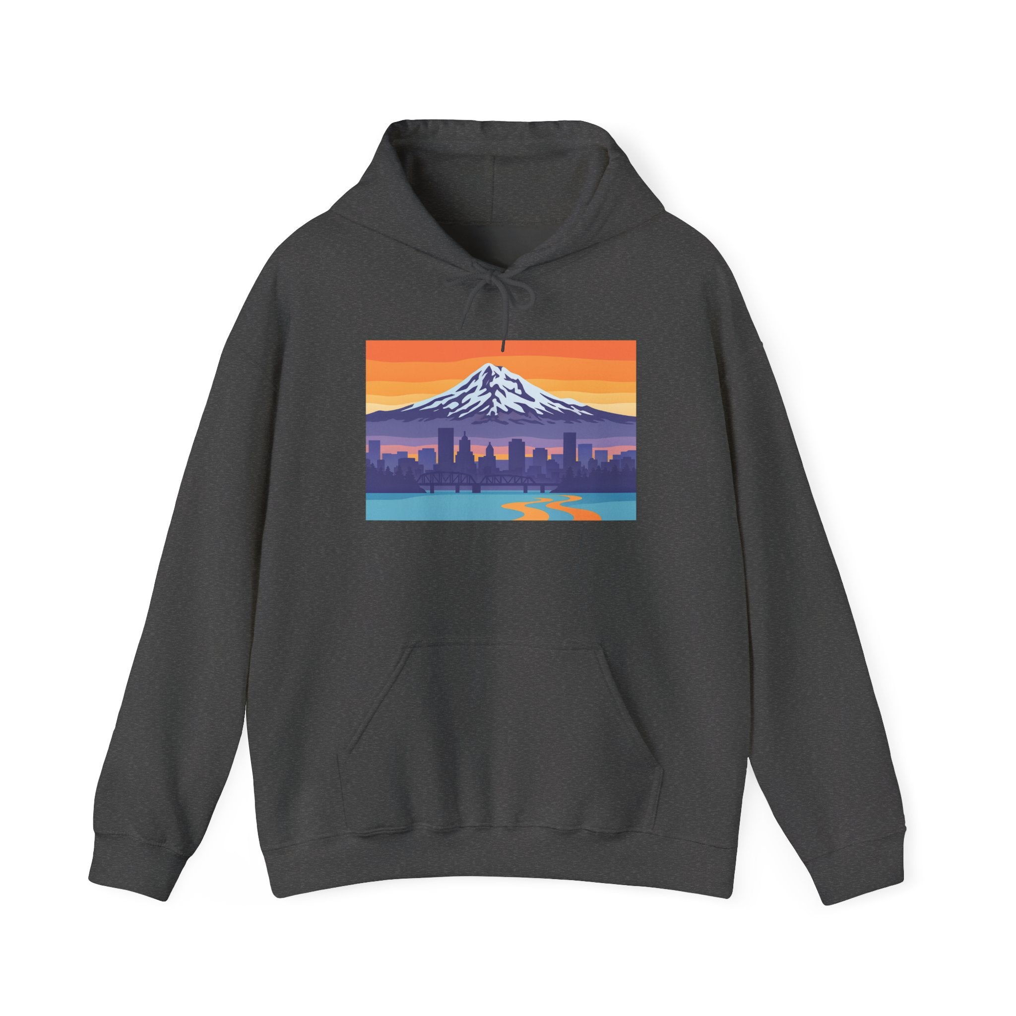 Portland Oregon City Mt Hood #bendlife Hoodie - Cascade Collection Portland Oregon Hoodie