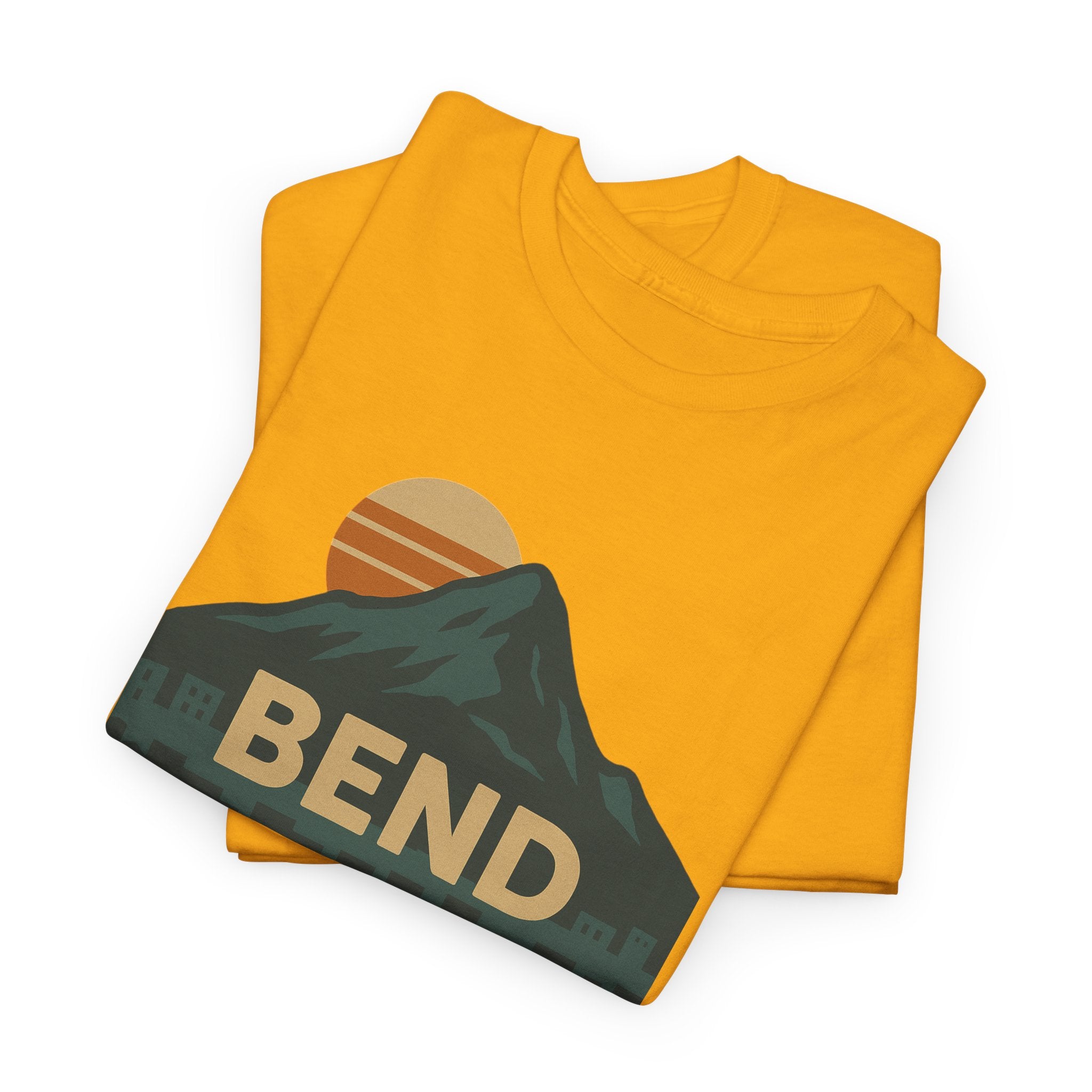 Bend Oregon Vinyl Stop T-Shirt | Mountain Record Player Tee Record Store