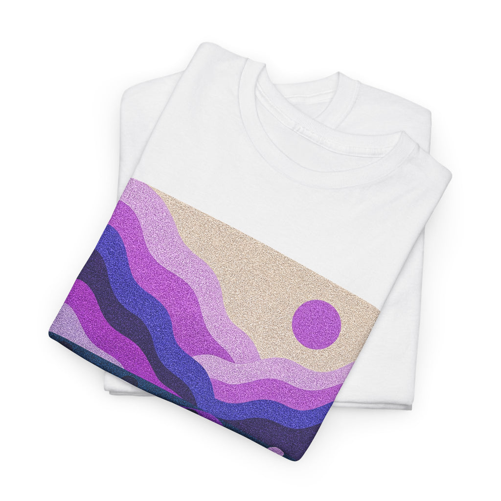 Copy of Beatles Inspired Abbey Road Tee | Retro Sunset Waves vinyl record vibes pop music