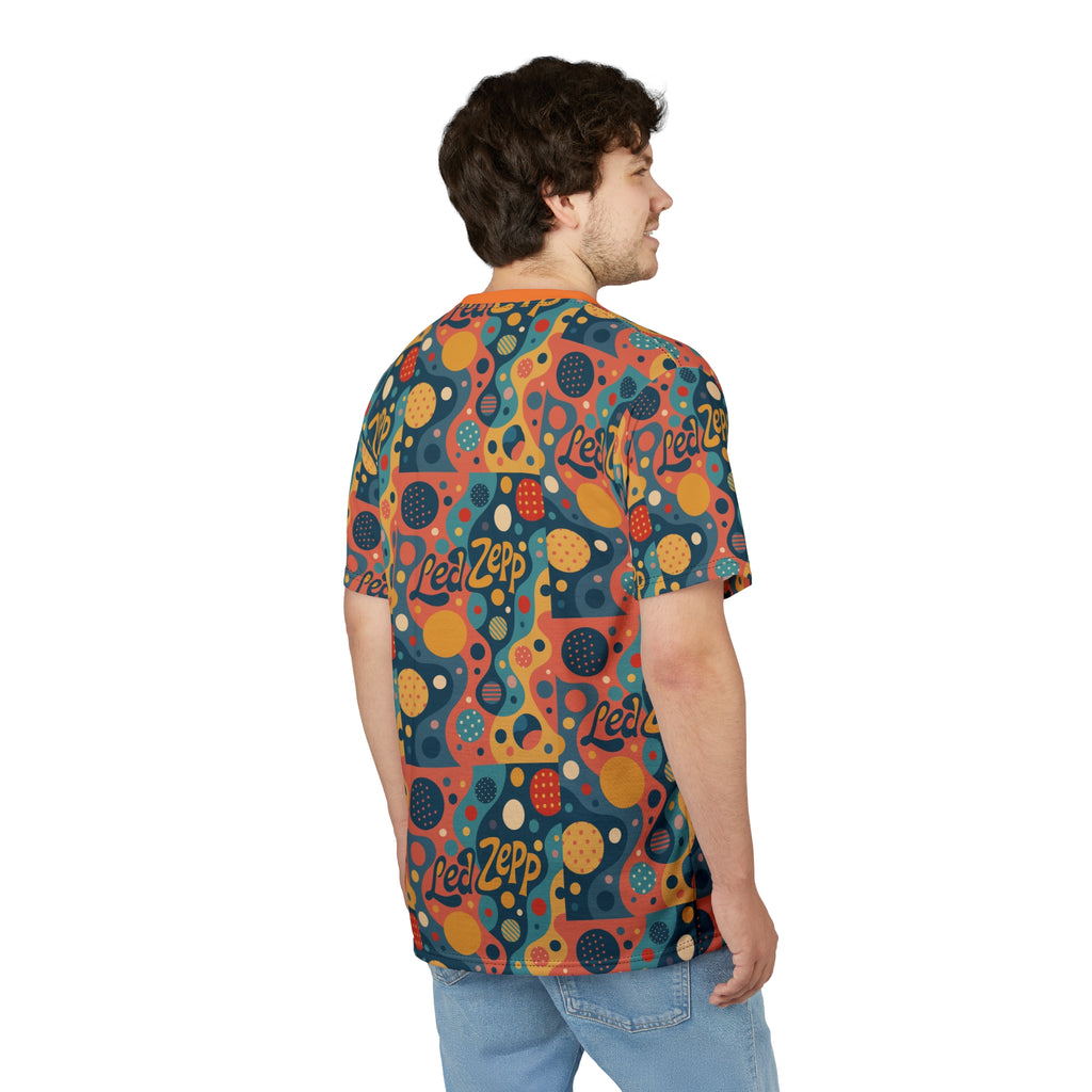 Led Zepp psychedelic pattern Tee | All-over print shirt