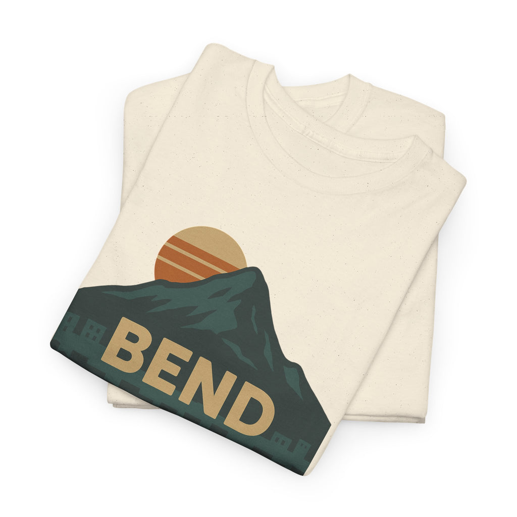 Bend Oregon Vinyl Stop T-Shirt | Mountain Record Player Tee Record Store