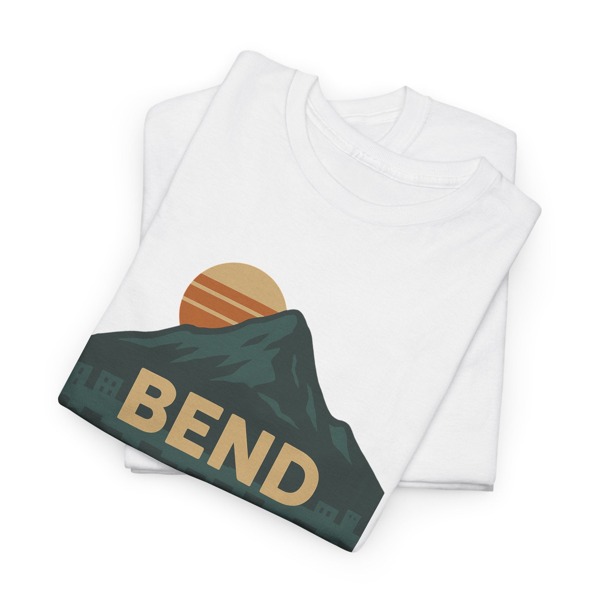 Bend Oregon Vinyl Stop T-Shirt | Mountain Record Player Tee Record Store