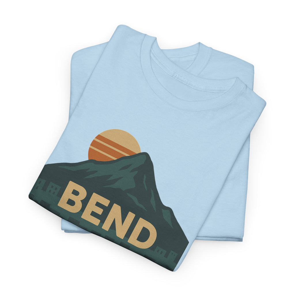 Bend Oregon Vinyl Stop T-Shirt | Mountain Record Player Tee Record Store