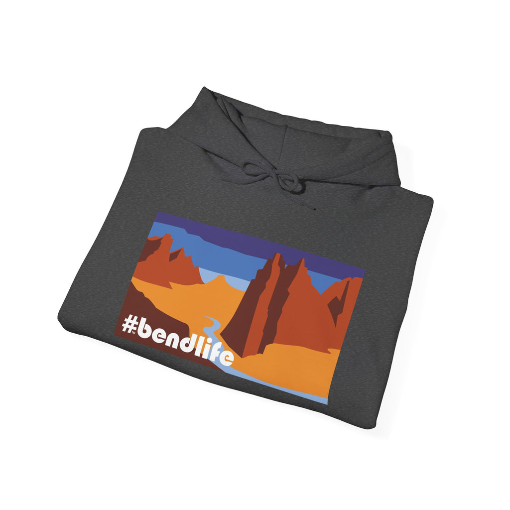 Bend Oregon #bendlife Smith Rock Hoodie - Cascade Collection Bend Oregon Hoodie