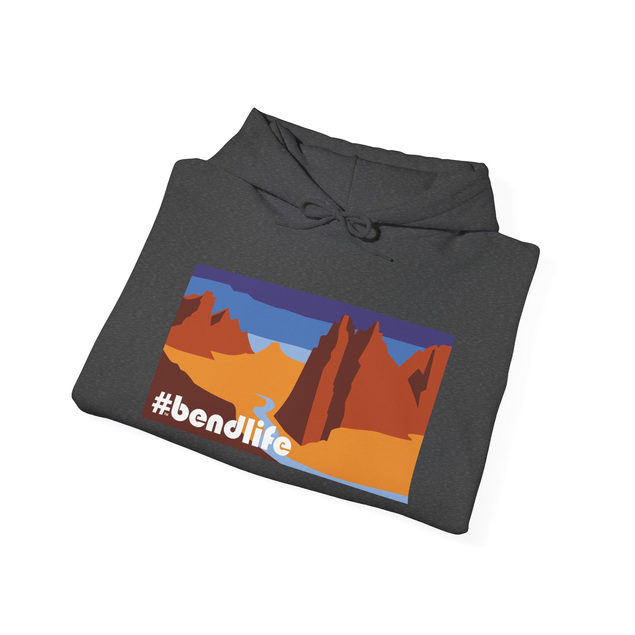 Bend Oregon #bendlife Smith Rock Hoodie - Cascade Collection Bend Oregon Hoodie