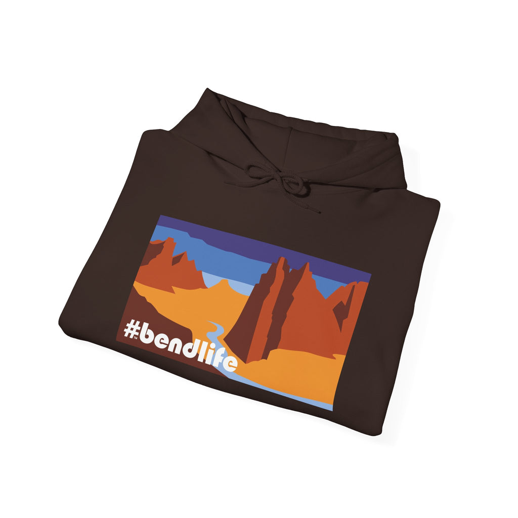 Bend Oregon #bendlife Smith Rock Hoodie - Cascade Collection Bend Oregon Hoodie