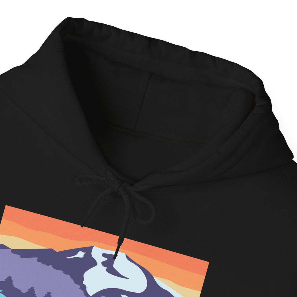 Bend Oregon #bendlife Mt Bachelor Mountain Hoodie - Cascade Collection Bend Oregon Hoodie