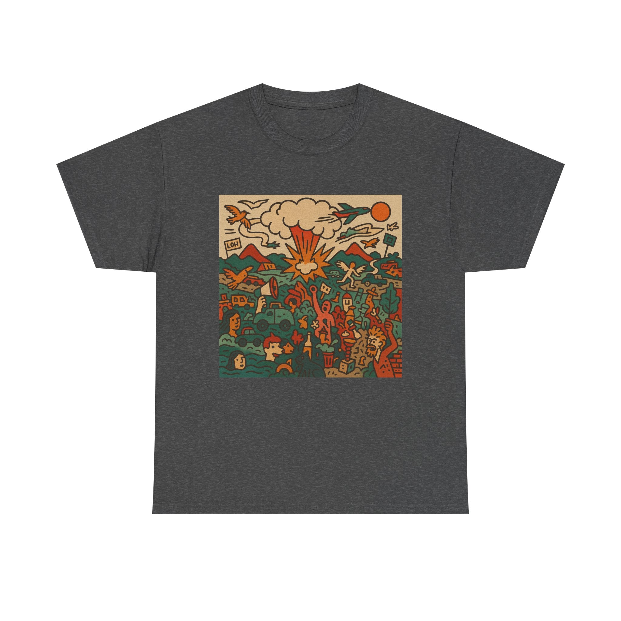 Green Day Inspired Tee | Retro Dookie t-shirt vinyl album rock cover