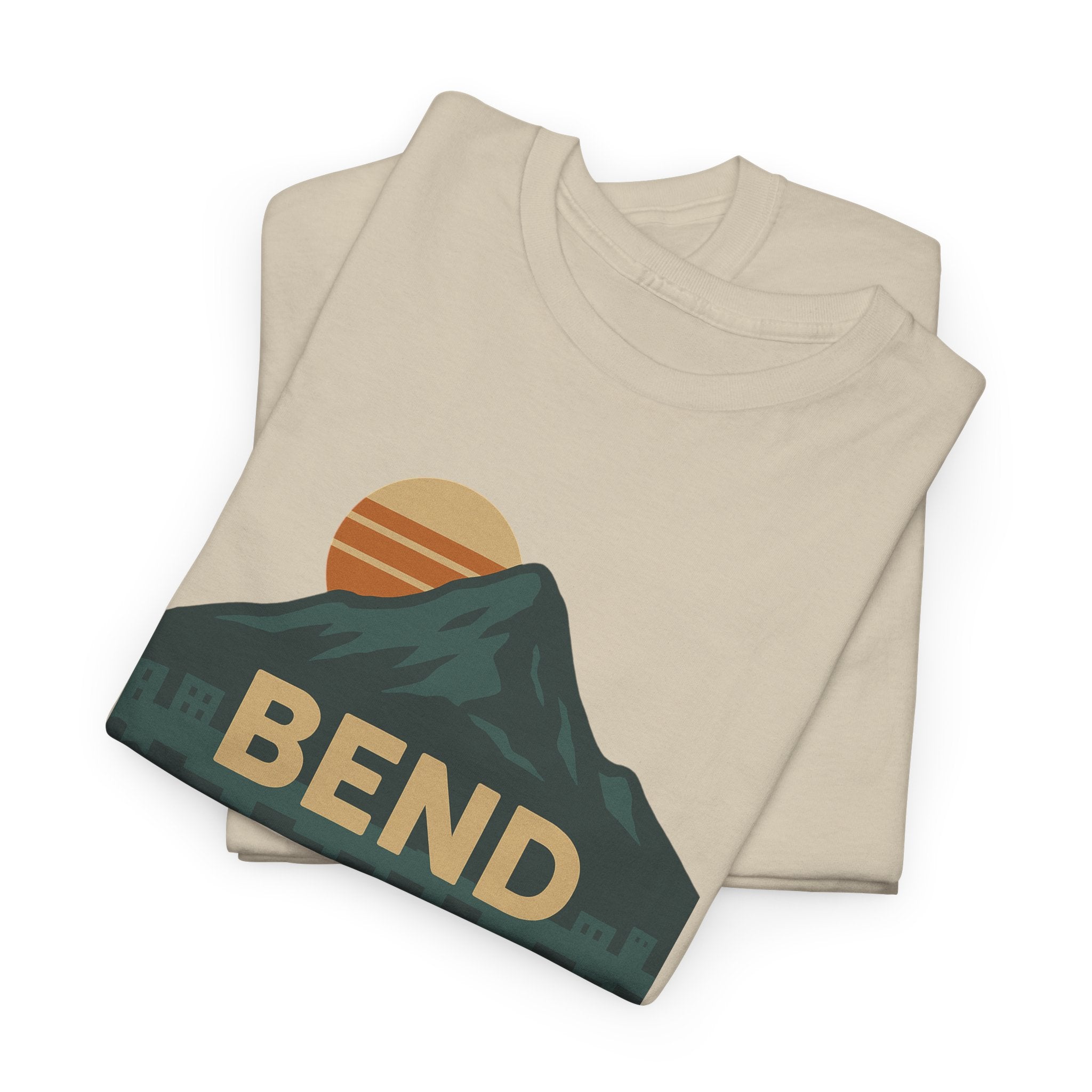 Bend Oregon Vinyl Stop T-Shirt | Mountain Record Player Tee Record Store
