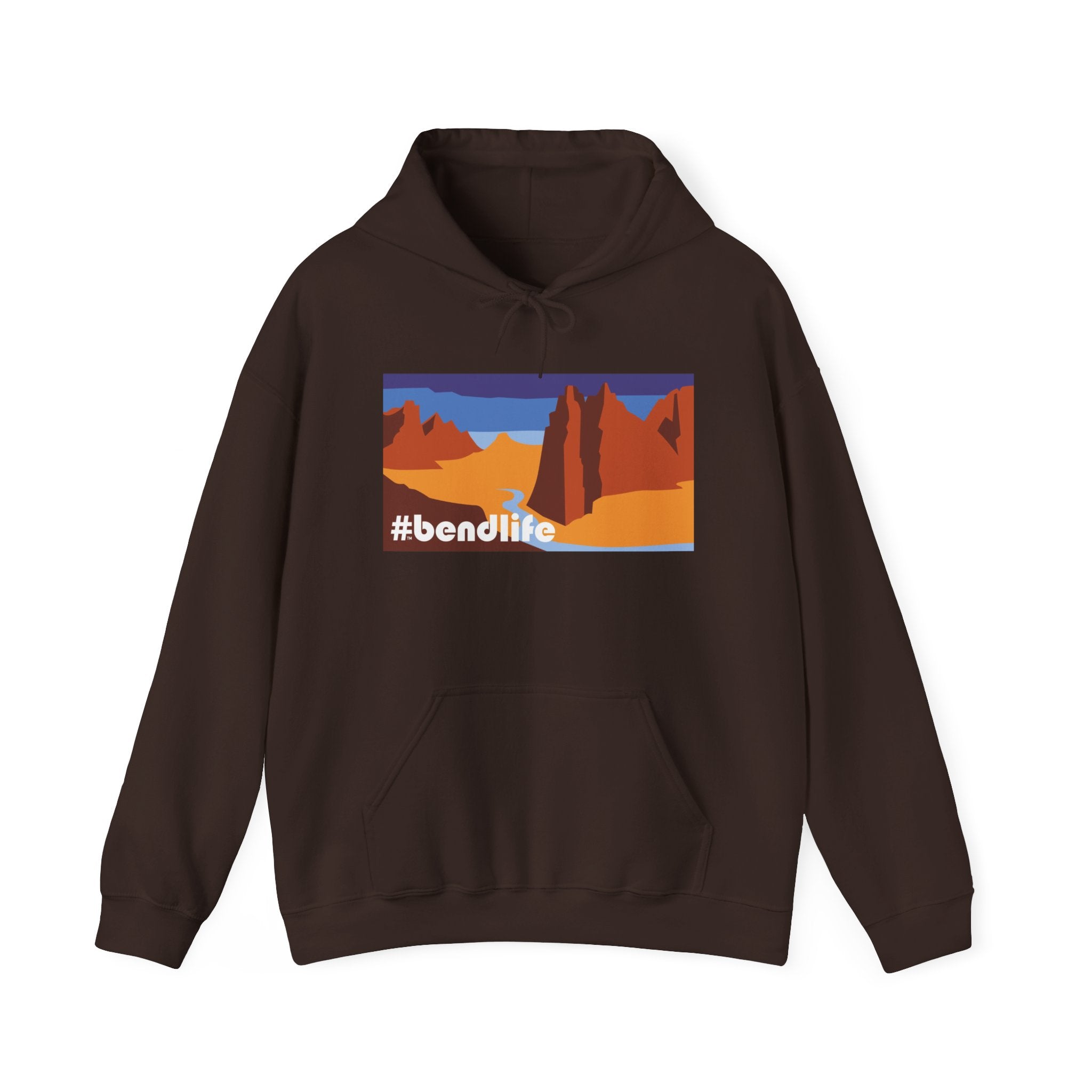 Bend Oregon #bendlife Smith Rock Hoodie - Cascade Collection Bend Oregon Hoodie