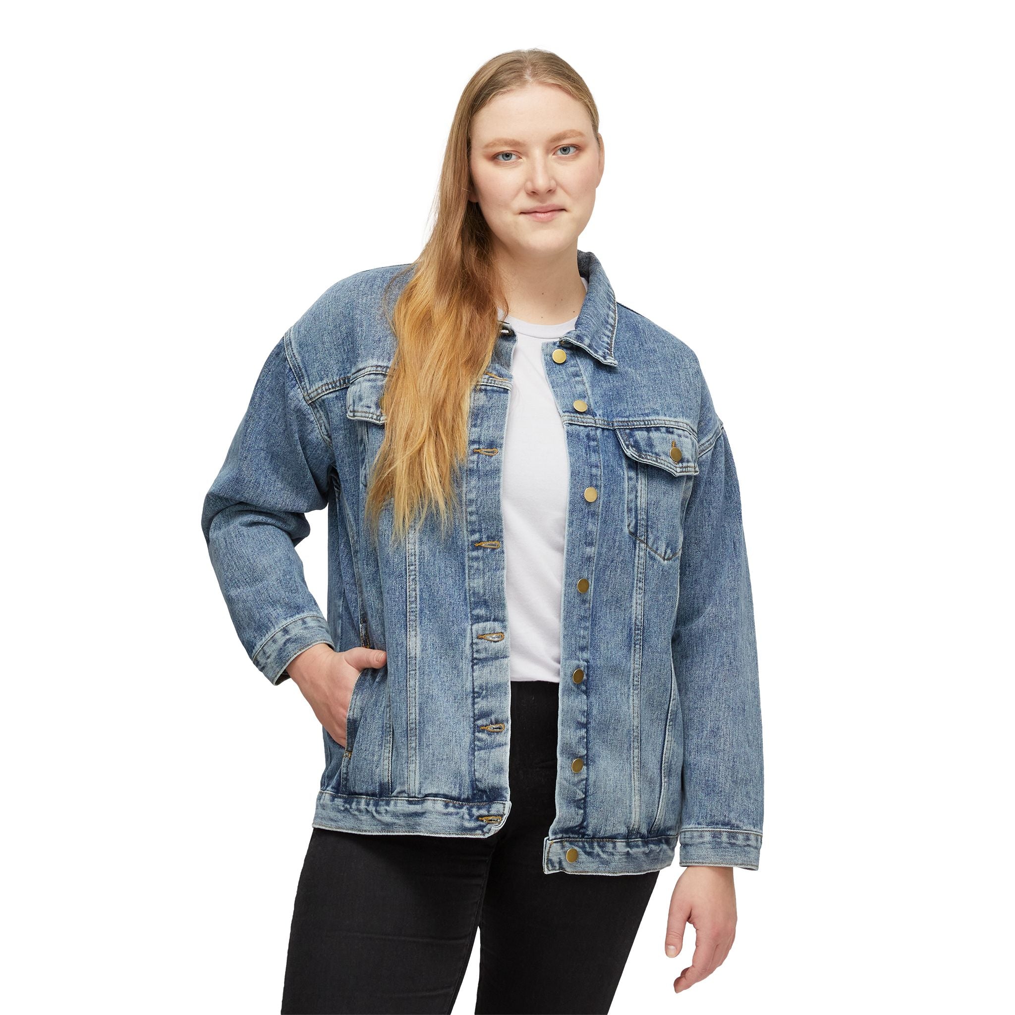 Beatles Inspired Abbey Rd Denim Jacket Women's
