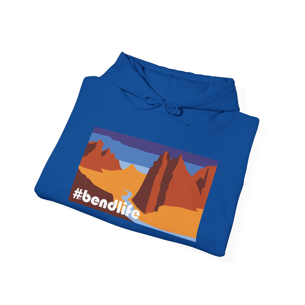 Bend Oregon #bendlife Smith Rock Hoodie - Cascade Collection Bend Oregon Hoodie