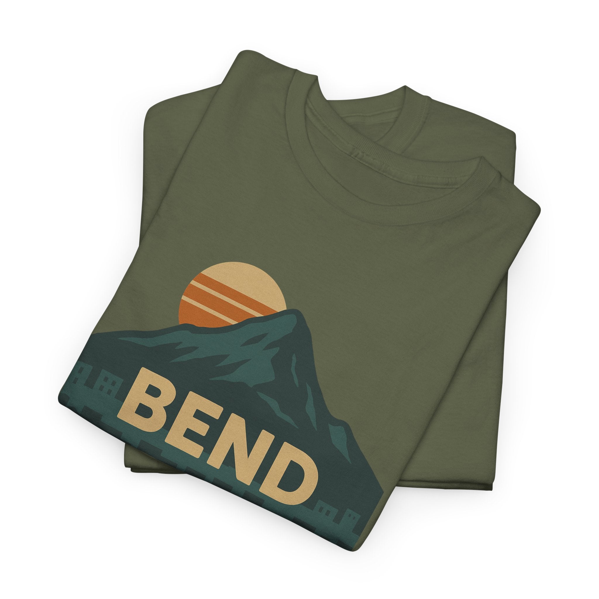 Bend Oregon Vinyl Stop T-Shirt | Mountain Record Player Tee Record Store