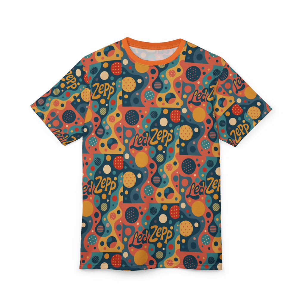 Led Zepp psychedelic pattern Tee | All-over print shirt