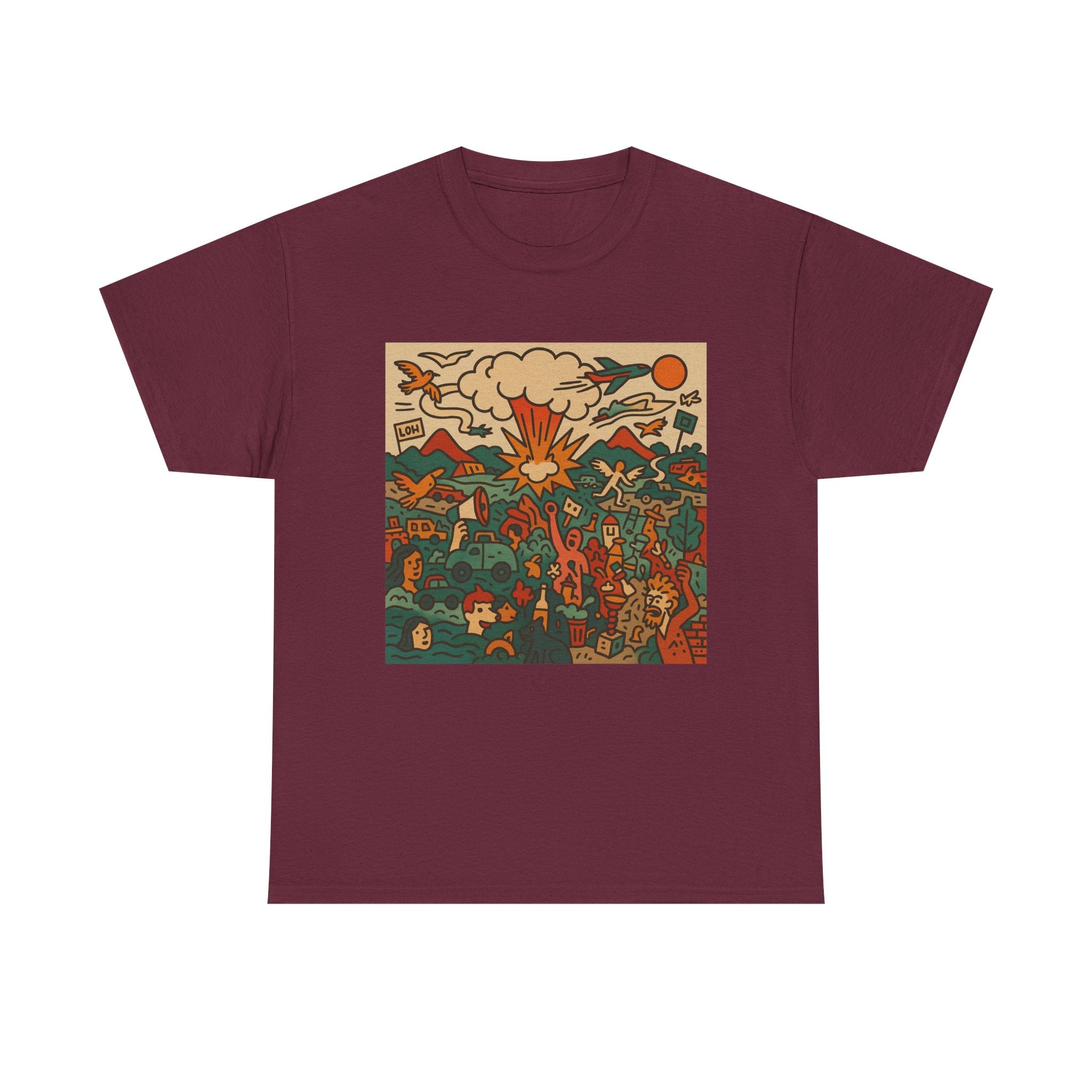 Green Day Inspired Tee | Retro Dookie t-shirt vinyl album rock cover